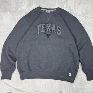 Texas Longhorns Russell Athletic Crewneck Sweatshirt Men Size XL NCAA Fleece Y2K